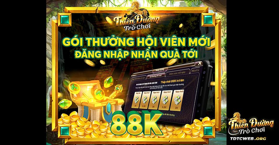 Tham gia TDTC để nhận khuyến mãi ngập tràn từ cổng game xanh chín này