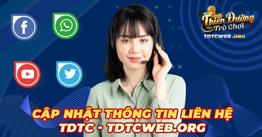 Cập nhật Thông tin liên hệ TDTC - TDTCWEB.ORG