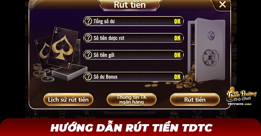 Nhập số muốn rút